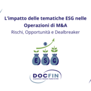 ESG nelle Operazioni di M&A