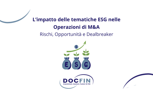 ESG nelle Operazioni di M&A